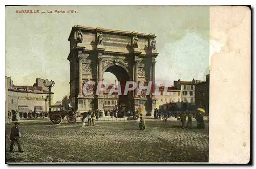 Cartes postales Marseille La Porte d'Aix