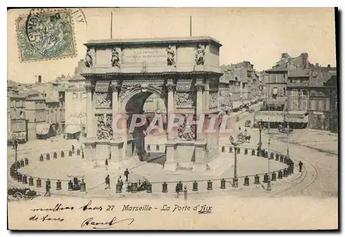 Cartes postales Marseille La Porte d'Aix