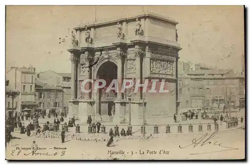 Cartes postales Marseille La Porte d'Aix