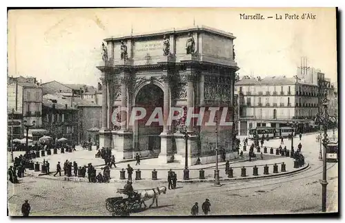 Cartes postales Marseille La Porte d'Aix