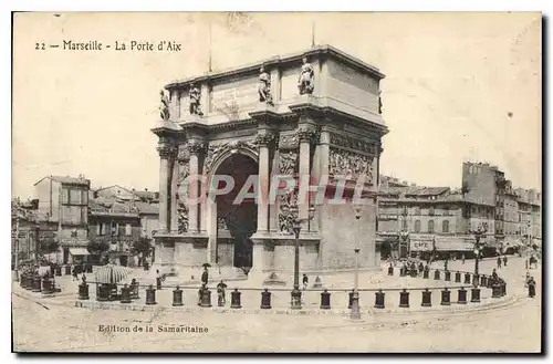 Cartes postales Marseille La Porte d'Aix