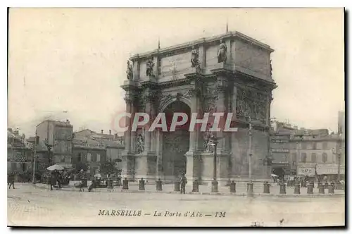 Cartes postales Marseille La Porte d'Aix