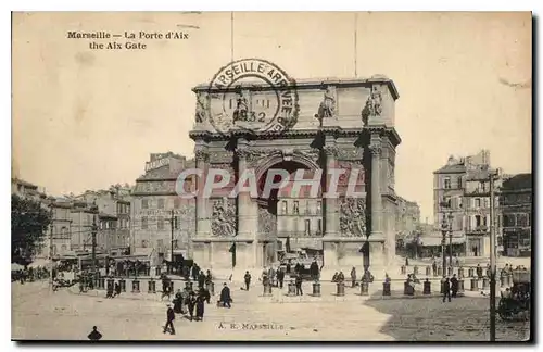 Cartes postales Marseille La Porte d'Aix