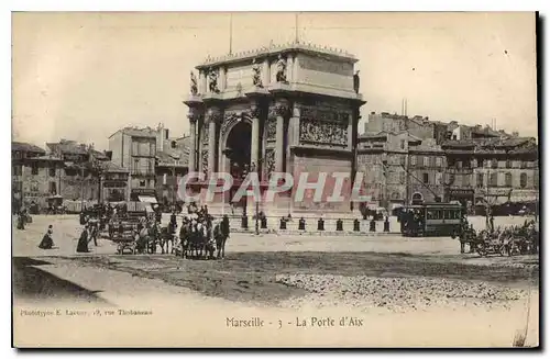 Cartes postales Marseille La Porte d'Aix