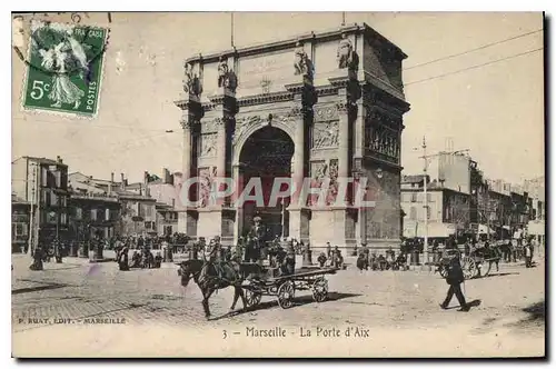 Cartes postales Marseille La Porte d'Aix