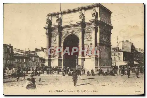 Cartes postales Marseille Porte d'Aix