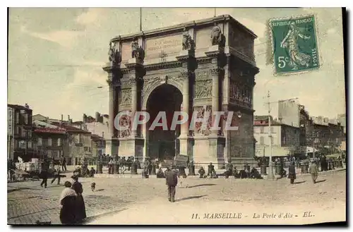 Cartes postales Marseille La Porte d'Aix