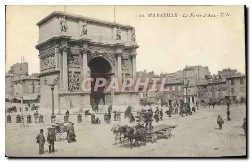 Cartes postales Marseille La Porte d'Aix