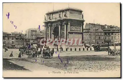 Cartes postales Marseille La Porte d'Aix