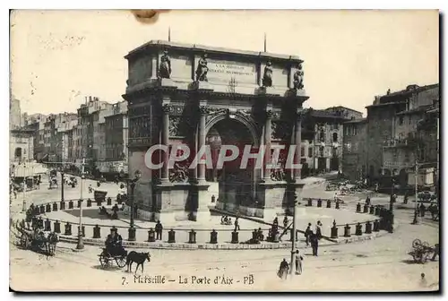 Cartes postales Marseille La Porte d'Aix