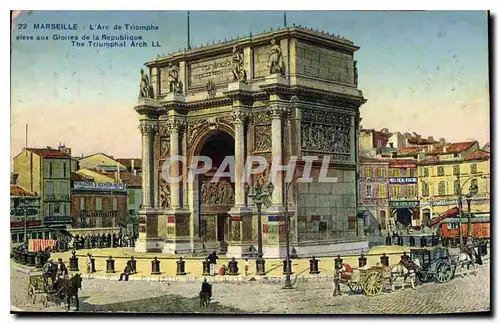 Cartes postales Marseille L'Arc de Triomphe