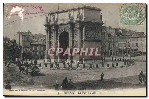 Cartes postales Marseille La Porte d'Aix