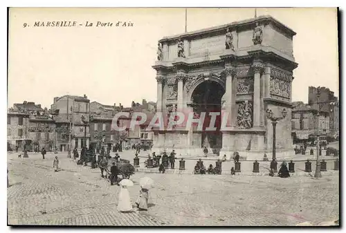 Cartes postales Marseille La Porte d'Aix