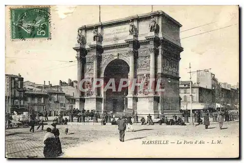 Cartes postales Marseille La Porte d'Aix