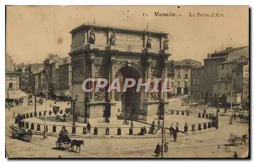 Cartes postales Marseille La Porte d'Aix