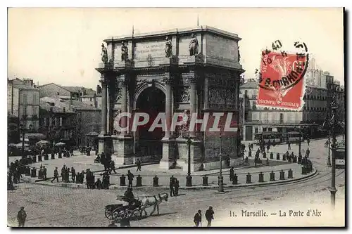 Cartes postales Marseille La Porte d'Aix