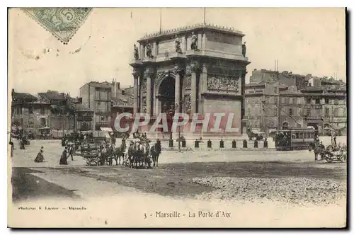 Cartes postales Marseille La Porte d'Aix