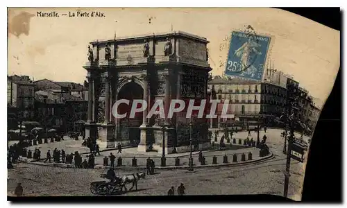 Cartes postales Marseille La Porte d'Aix