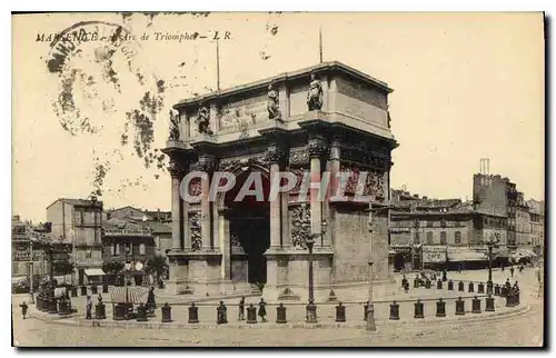 Cartes postales Marseille Arc de Triomphe