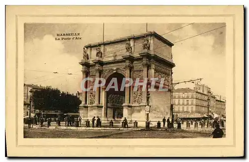 Cartes postales Marseille La Porte d'Aix