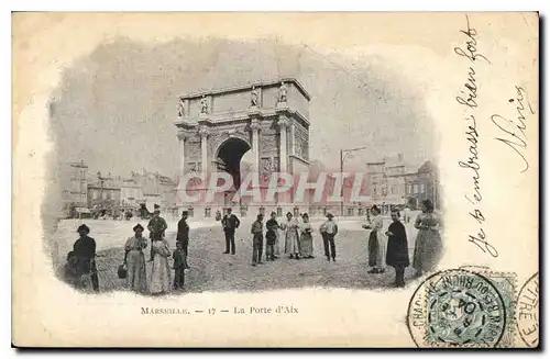 Cartes postales Marseille La Porte d'Aix