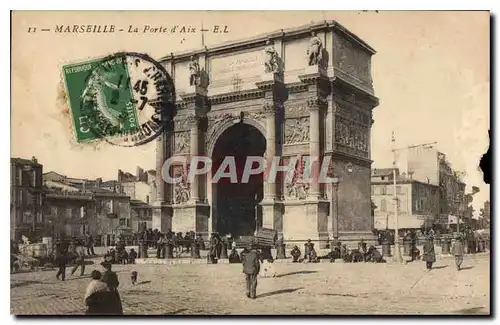 Cartes postales Marseille La Porte d'Aix