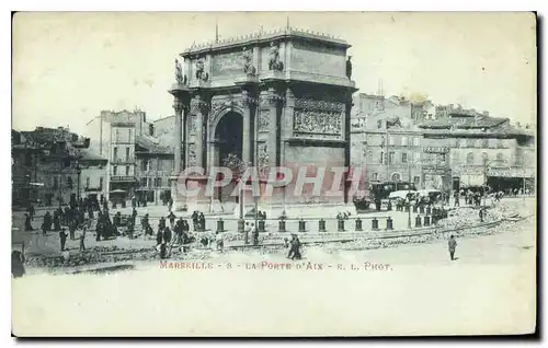 Cartes postales Marseille La Porte d'Aix