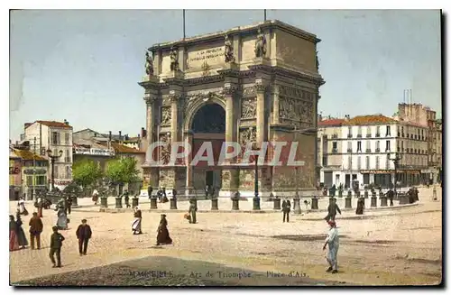 Ansichtskarte AK Marseille Arc de Triomphe