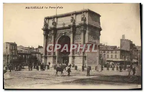 Cartes postales Marseille La Porte d'Aix