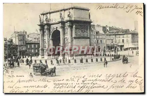 Cartes postales Marseille La Porte d'Aix