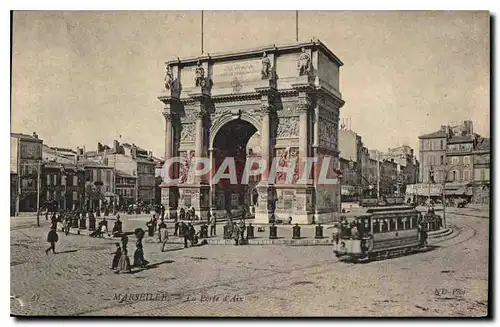 Cartes postales Marseille La Porte d'Aix