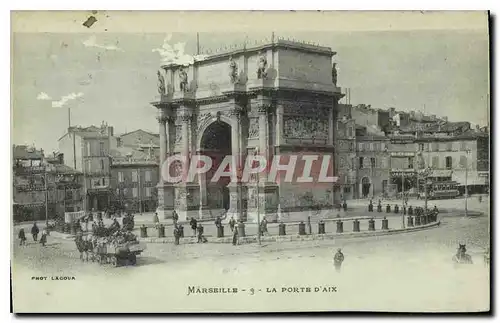 Cartes postales Marseille La Porte d'Aix