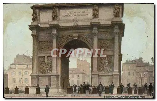 Cartes postales Marseille Porte d'Aix