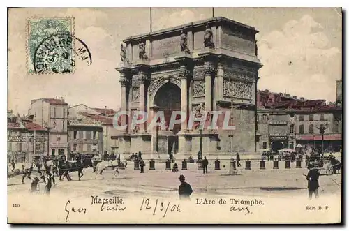 Cartes postales Marseille L'Arc de Triomphe