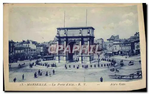 Cartes postales Marseille La Porte d'Aix