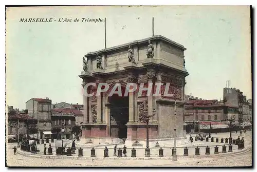 Cartes postales Marseille L'Arc de Triomphe