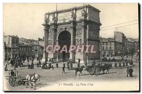 Cartes postales Marseille La Porte d'Aix