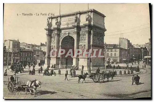 Cartes postales Marseille La Porte d'Aix