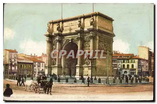 Cartes postales Marseille L'Arc de Triomphe