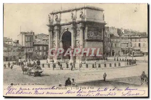 Cartes postales Marseille La Porte d'Aix