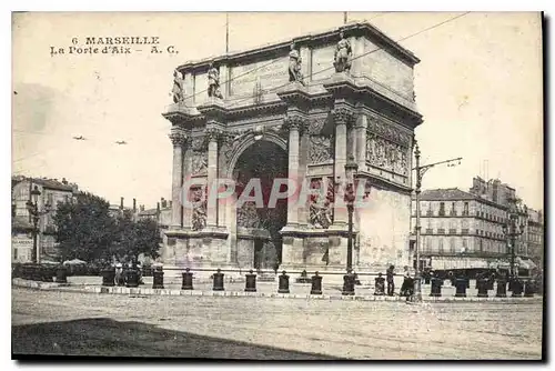 Cartes postales Marseille La Porte d'Aix