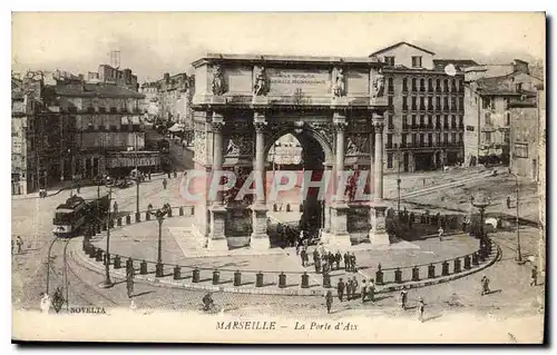 Cartes postales Marseille La Porte d'Aix