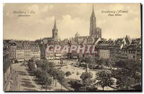 Cartes postales Strasbourg Alsace Place Kleber