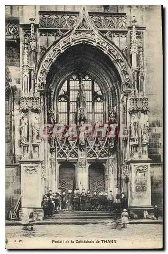 Cartes postales Portail de la Cathedrale de Thann