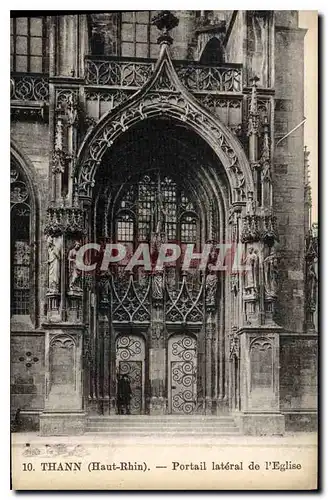 Cartes postales Thann Haut Rhin Portail lateral de l'Eglise