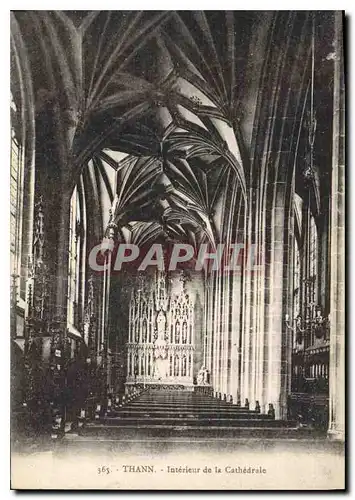 Ansichtskarte AK Thann Interieur de la Cathedrale