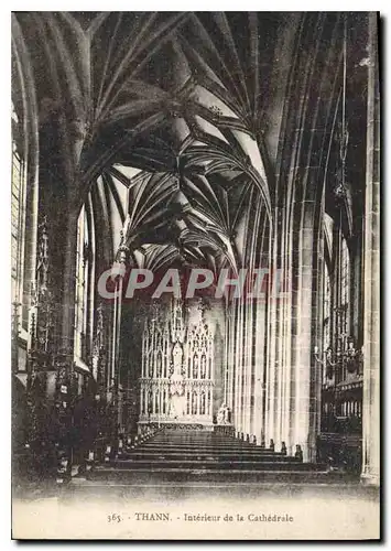 Cartes postales Thann Interieur de la Cathedrale