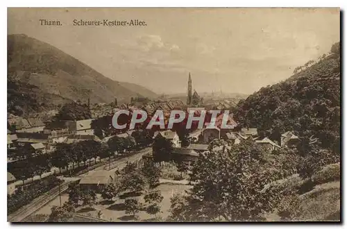 Cartes postales Thann Scheurer Kestner Allee