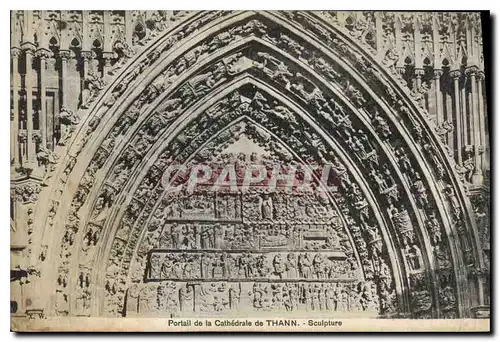 Cartes postales Portail de la Cathedrale de Thann