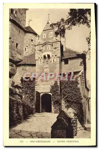 Cartes postales Haut Koegnisboourg Entree Principale